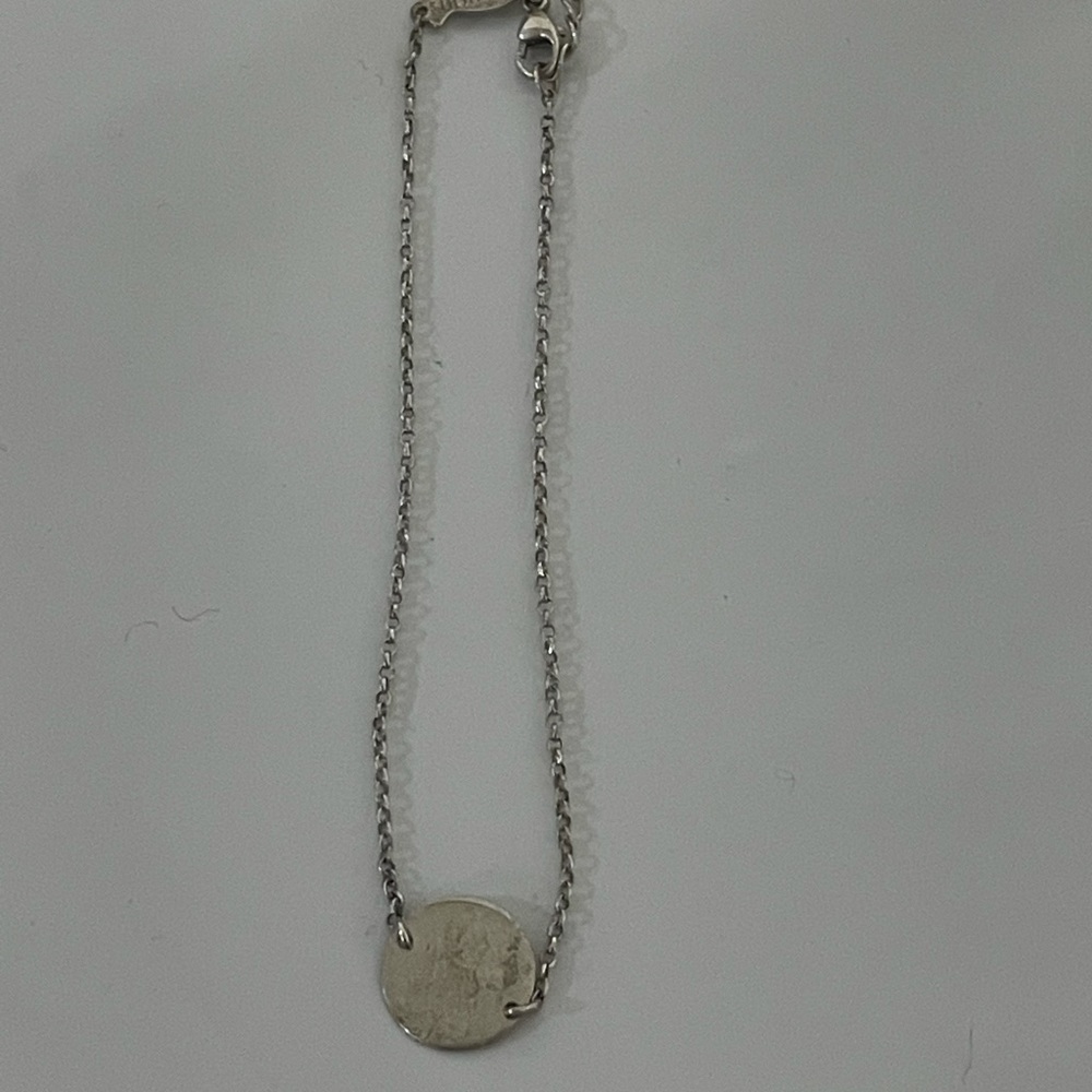 Kurshuni 925 Bracelet sterling silver chain fine jewelry circle circular extends